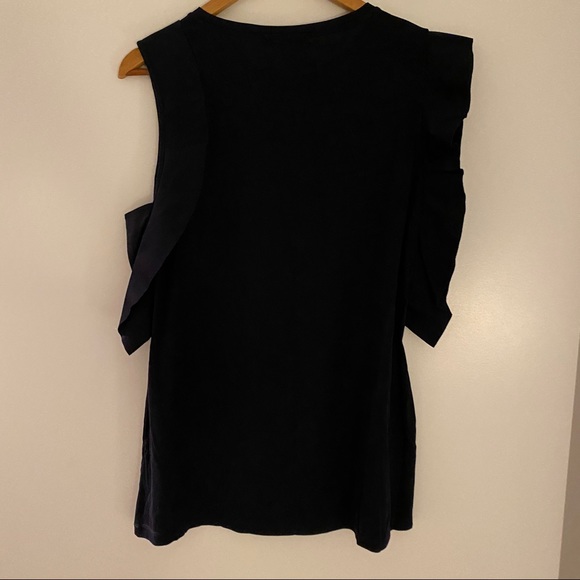 NWT COS Unique sleeveless top Dark Navy EUR L - Picture 2 of 9